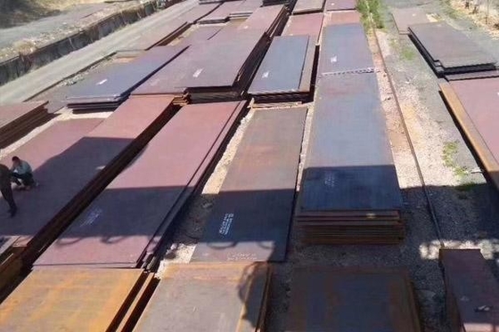 St37 St52 MS لوح فولاذي 0.9 مم Q235 سطح معالجة الصدأ