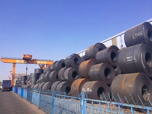 Ss400 Q235 Q345 MS لفائف الصلب الأسود الساخن انخفض المجلفن