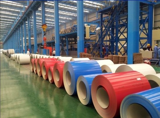 Prime RAL Color المجلفن PPGI لفائف الصلب HDGL المدرفلة على البارد