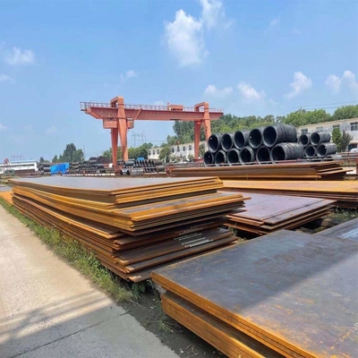 صفيحة فولاذية مدلفنة على الساخن NM500 wear Plate 400 NM 450 NM 500 عالية التأثير