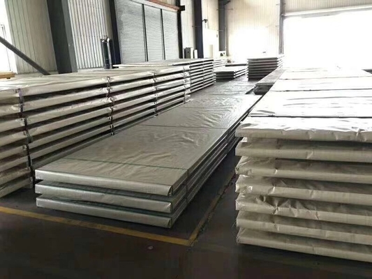 ASTM 304310s 316321 لوح من الفولاذ المقاوم للصدأ فضي NO.1 السطح