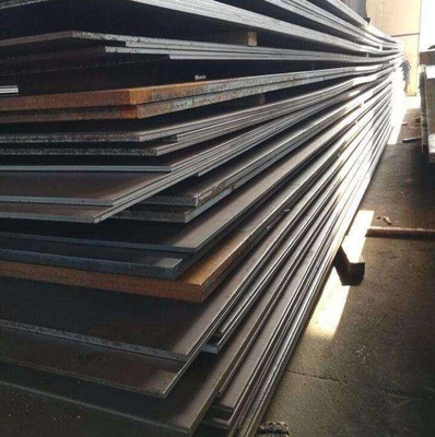 لوحة الصلب MS المدرفلة على الساخن ASTM A36 Q345 Str لهندسة Brige