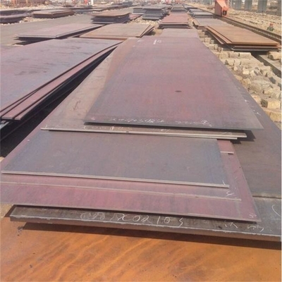 لوحة الصلب MS المدرفلة على الساخن ASTM A36 Q345 Str لهندسة Brige