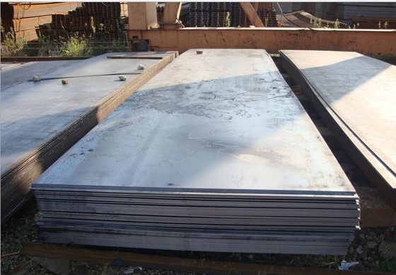 لوحة الصلب MS المدرفلة على الساخن ASTM A36 Q345 Str لهندسة Brige