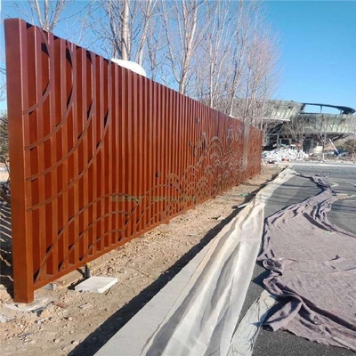 ASTM Corten الصلب ورقة 6 مم مقاومة الصدأ المعالجة السطحية