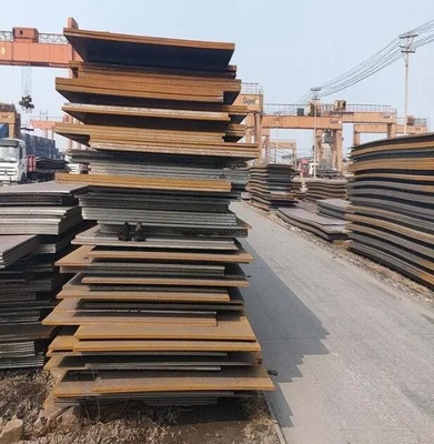 مواد البناء MS Steel Plate A36 Ss400 St37 S235jr S355jr
