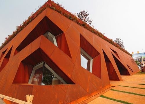 مخزون كبير مخصص JIS G3125 SPA-H Corten A صفائح فولاذية مقاومة للطقس