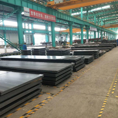 Q235B الهيكلية المعدنية MS لوحة الصلب المدرفلة على الساخن / المدرفلة على البارد