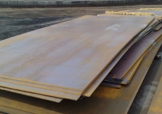 معالجة الصدأ الكربون الصلب الإنشائي لوحة ASTM A36 Q235 SS400 AISI 1060