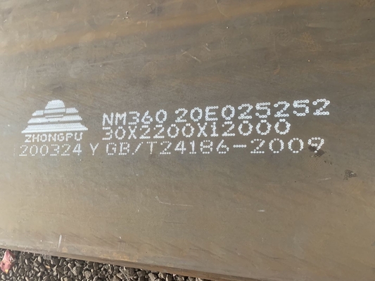NM500 wear Plates 400 Nm500 مصدق من ألواح الصلب المقاومة للتآكل API BIS