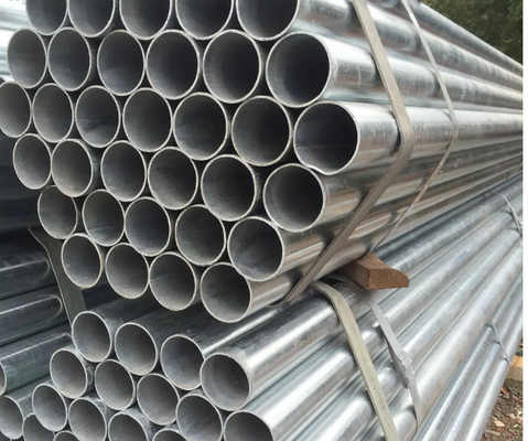 1.2-15.7mm سمك GI الصلب المواد الساخنة انخفض أنبوب الصلب المستدير المجلفن