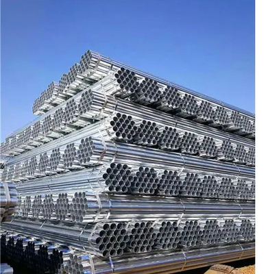 أنابيب الصلب ASTM GI أنابيب الصلب المجلفن المستديرة لتسليم السائل