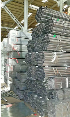 أنابيب الصلب ASTM GI أنابيب الصلب المجلفن المستديرة لتسليم السائل
