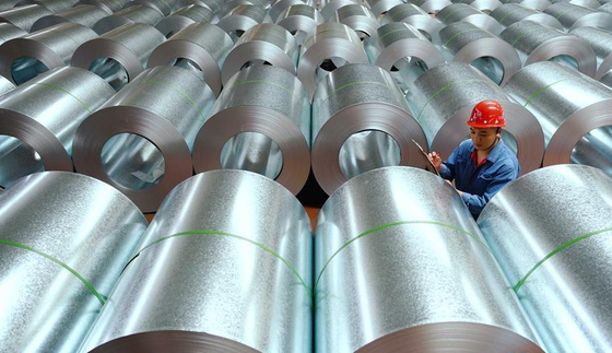 Astm A755m لفائف الصلب المطلية مسبقًا GI لألواح التسقيف