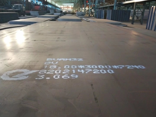 لوحة الصلب المدرفلة على الساخن من سبائك الصلب ST52 S355 هيكل سميك 20 مم